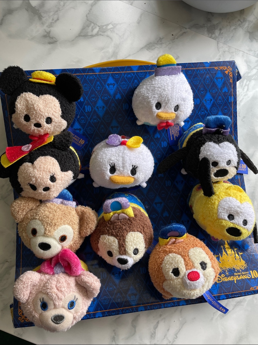 Disney Tsum Tsum Plush Hong Kong Disneyland exclusive 10th anniversary